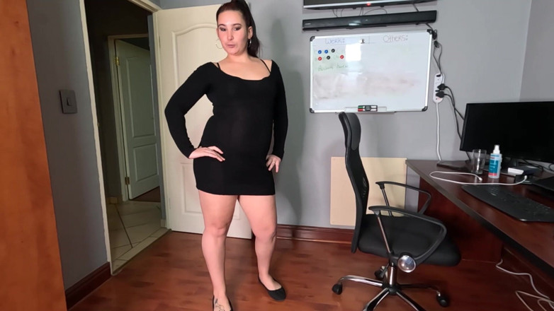 Domslutfucker: Office Slut Sucking Dick Gets a Massive Cum Facial at...