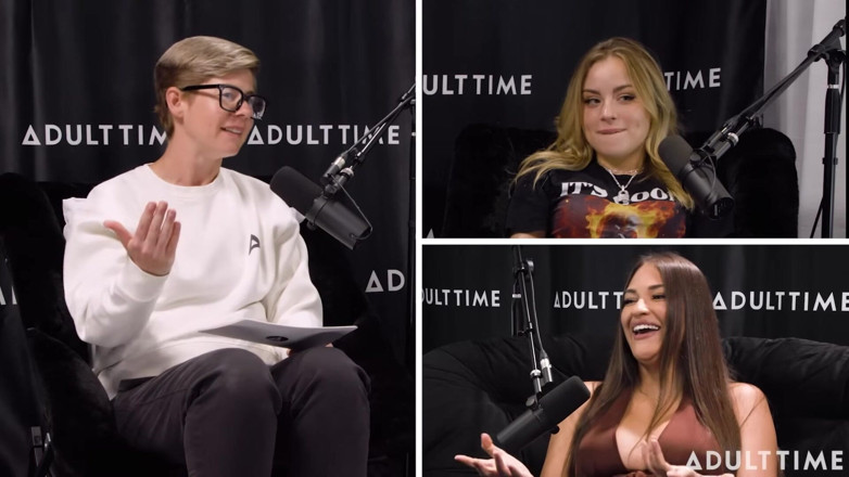 Adult Time Podcast: ギゼル・ブランコ&amp;アンナ・クレア 雲 フェロモン、シッソリング、そしてブッシュ |アダルトタイム・ポッドキャスト