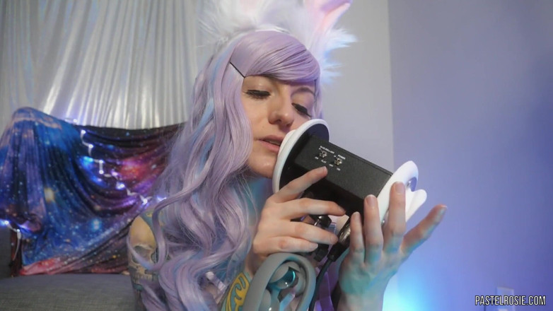 Pastel Rosie: Интенсивный кримпай подруги зайчика ASMR