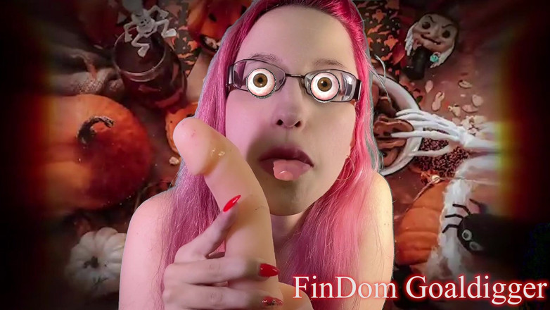 FinDom Goaldigger: Maricas puta chupando pau, transformação