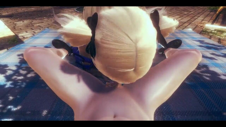 HentaiTubes: Genshin Impact Hentai - pov fischl lagi asik nyepong kontol dan...