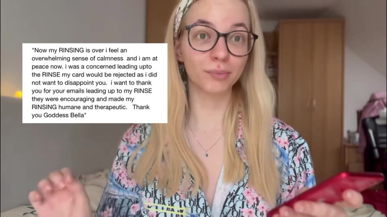 Goddess_Bella_Rae: Paypig sống với $ 30 một tháng sau khi tôi rửa sạch...