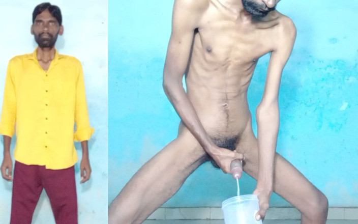 Rajesh Playboy 993: Rajesh Playboy 993 Onanerar stor kuk spanking rumpa och cumming i...