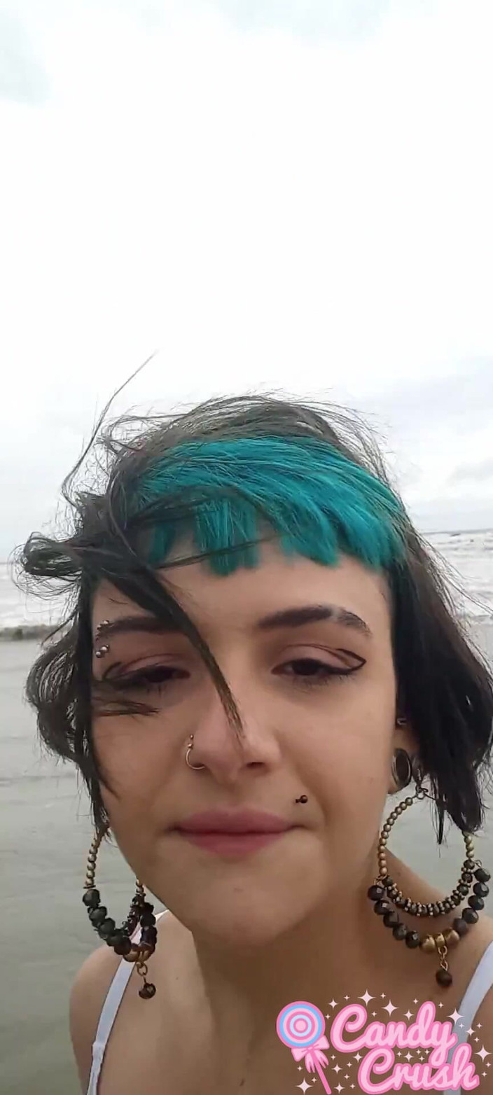 Mano Nico Official: Hot Teen Sucking Dick in Public on a Beach