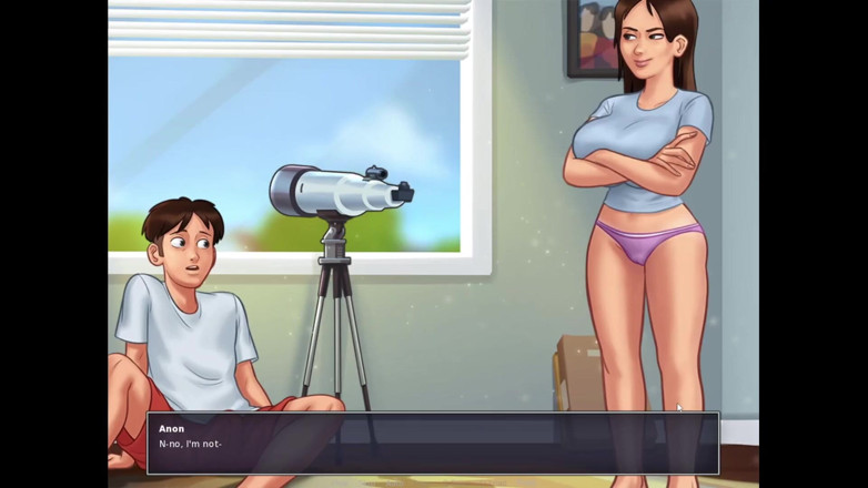LewdArcade: サマータイムサーガ ジョンソン夫人アニメーションコレクション【パート29】ヌードセックスゲームプレイ【18+】アダルトゲーム