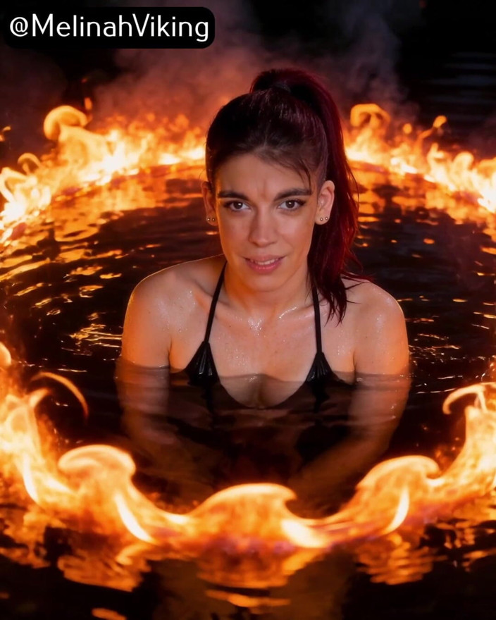 Melinah Viking: Anel de Fogo
