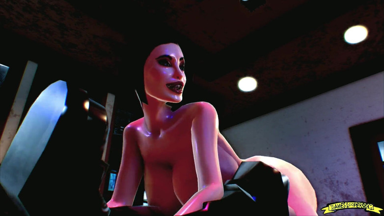 Games looper sex: Porr Detta är Cyberpunk City - Remastered (del 4) Animering