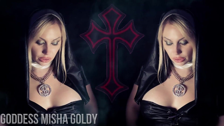 Goddess Misha Goldy: 내가 딸딸이 할 이유가 있다면 당신은 지옥에있을 것입니다