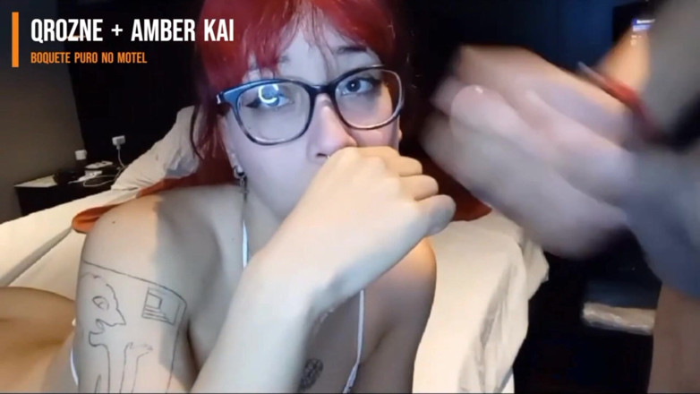 QroZne Studios: Rothaarige blowjob mit sperma im mund