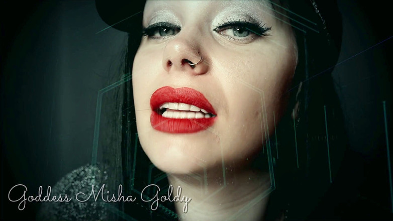 Goddess Misha Goldy: 魅惑の洗脳!お前はただの愚かなチップブタの敗者だ!
