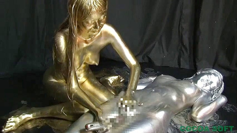 Cocoa Soft: Body painting métallique 003
