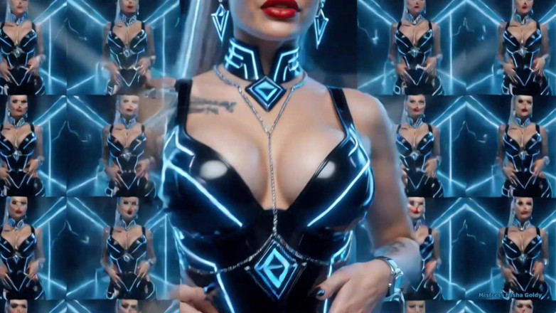 Goddess Misha Goldy: Pressione della mia macchina di fissaggio