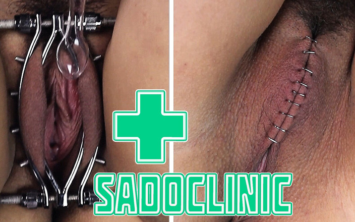 SADOFILMMAKERS: Sadoclinic 1 - доктор Мефисто закрыл киску шаловливой мазохистки с оперативными скрепками