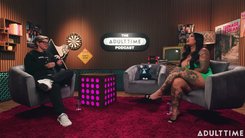 Adult Time Podcast: Connie Perignon Sugar Paparini, S*x Playlists, &amp;org*sms il podcast del tempo...