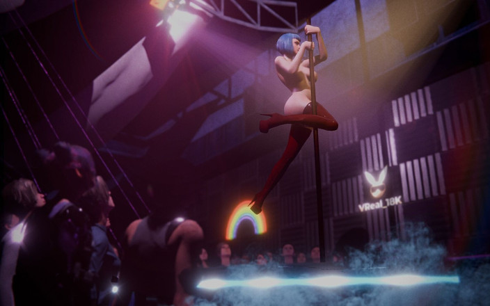 VReal_18K: Evelyn Parker muestra su impresionante cuerpo en un cautivador performance...