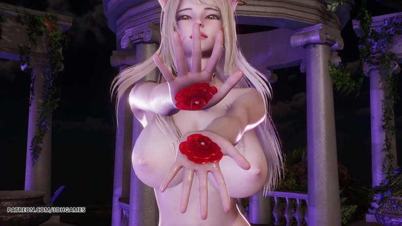 3D-Hentai Games: Jisoo - Liga Tarian Bogel Bogel Bunga Ahri Seksi Hentai Tanpa...