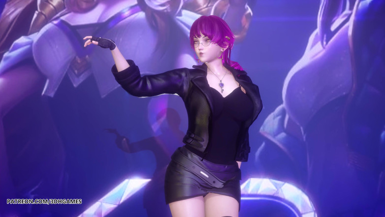 3D-Hentai Games: [MMD] Exid - Ich &amp; du Ahri Akali Akali Evelynn sexy striptease-tanz...