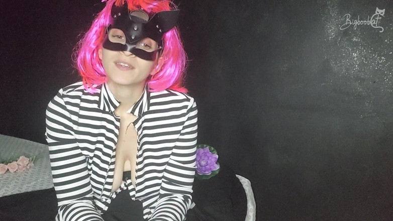 BigBoobCat: Toket besar alamiku gondal-gandul saat aku lagi asik masturbasi memekku