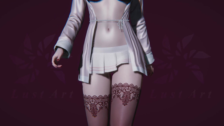 Lust art 3D: Seksi model Celestia Catwalk