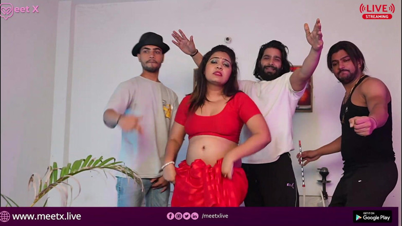 MeetX: Le sexe sensationnel d’Alka dans un sari rouge