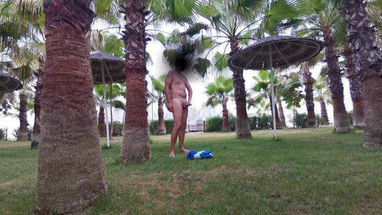 Wanker forever: Outdoor-Wichsen am strand in der türkei