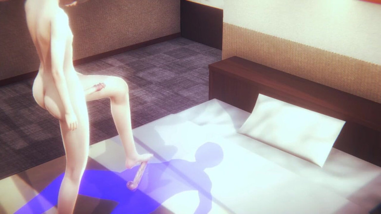 Yaoitube: Yaoi Femboy - Sexy Femboy em um footjob