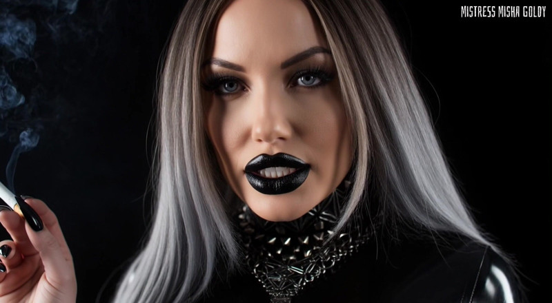 Goddess Misha Goldy: Вона програє кожен раз, коли я вирішую, що ти мій. Мені не потрібно бути голою, щоб знищити тебе