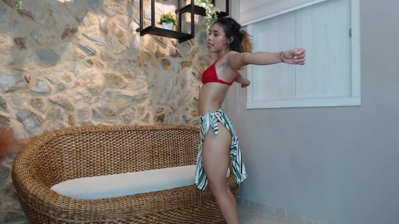 Megan and Max: Sexdans Naken Sex Show Fitta Special