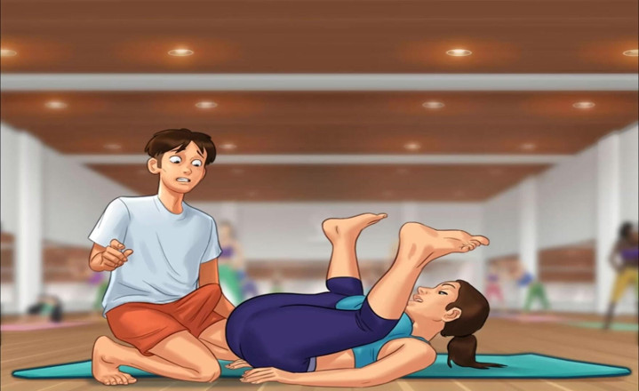 Cartoon Universal: Saga estivale, partie 1 - yoga sexy (sous-titres en espanol)