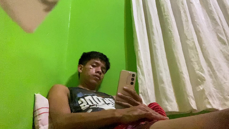 Jameson Official: Filipino Twink Dormitorio Masturbarse Corrida