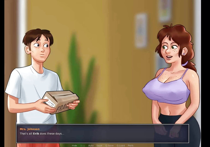 Dirty GamesXxX: Summertime saga: conversazione con la MILF ep 49