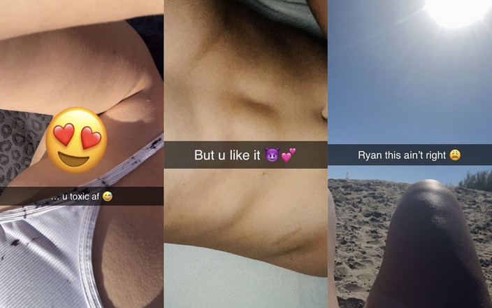 Celineandcesco: 18 -årig tonårsfusk på sin pojkvän på Snapchat och tar het...