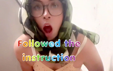 Apple00001: Selasa dengan Beberapa Instruksi | Trained Sissy | Instruksi Master