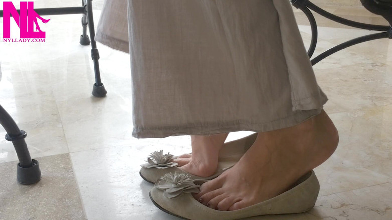 Nyllady: Balet Flats pantofi cu joc pe desculță