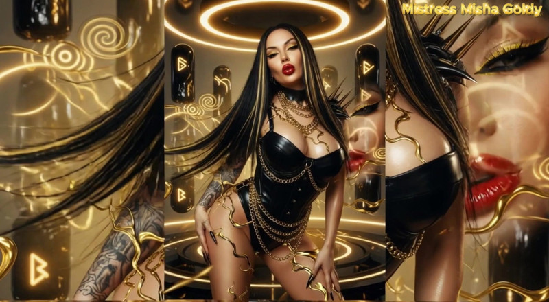 Goddess Misha Goldy: Odliv mozků z peněženky