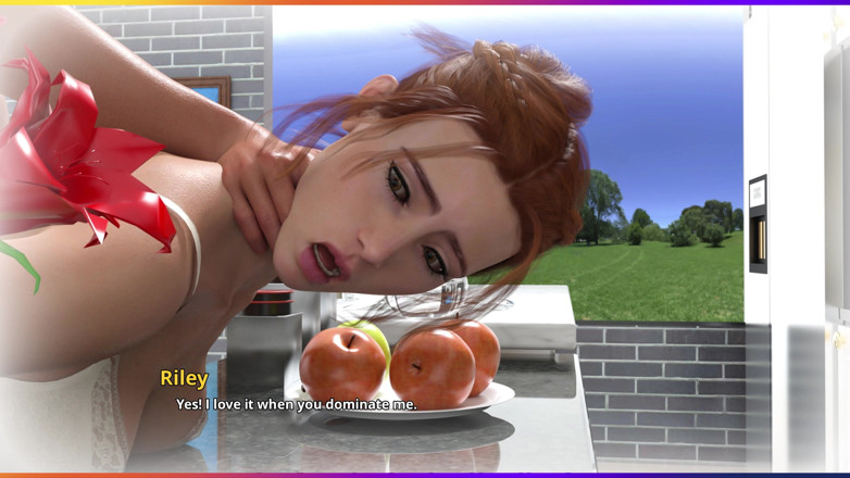 3D Cartoon Porn: College Kings 3 - sonhando com Riley - boquete, punheta com os pés...