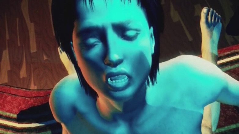 The animation shot: Cewek itu berusaha hamil