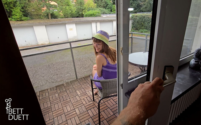 BettDuett: Doble orgasmo durante las vacaciones rapidito !!