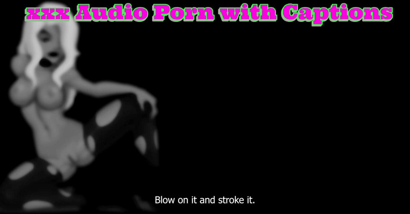 Porn with Captions: Alleen audio - audioporno met bijschriften zelfzuigend voor beginners