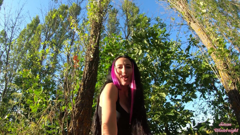 YSP Studio: PAWg emo teen mora scopata all'aperto - pov