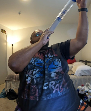 Blkhole420: Bierstick-chug teil 3?
