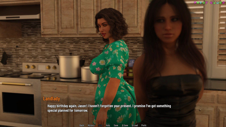 Porny Games: University Days by Greebo - regalo especial de cumpleaños, sexo en...