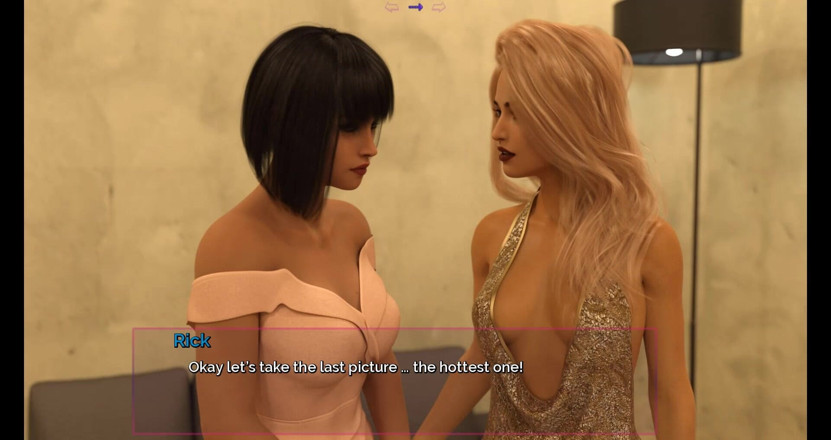 Visual Novels: Ferme-toi et danse - partie 60 - le sexe torride avec une blonde...