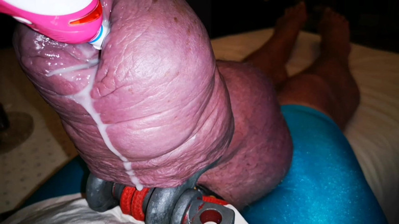Monster_Meat_: Inserție dublă de spermă și uretrală în pula mea uriașă