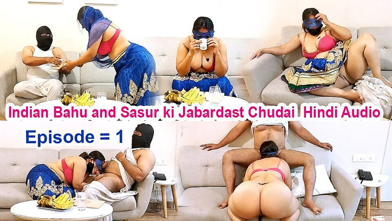 Big-Boobs-fuckers: Indian Stepdaughter and Stepfather Tremendous Sex in Hindi Audio Episode 1