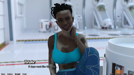 Dirty GamesXxX: Stranded In Space: talking with this hottie. Ep.8