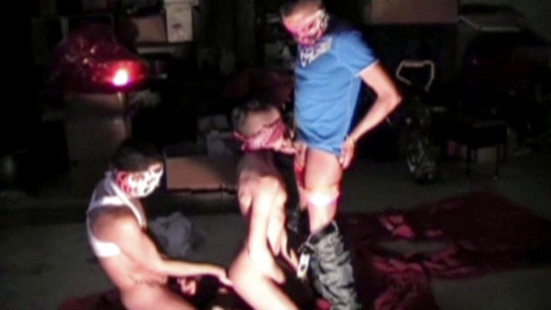 AMATOR PORN MADE IN FRANCE: Slut fucked by bad boys webcam eye surprise