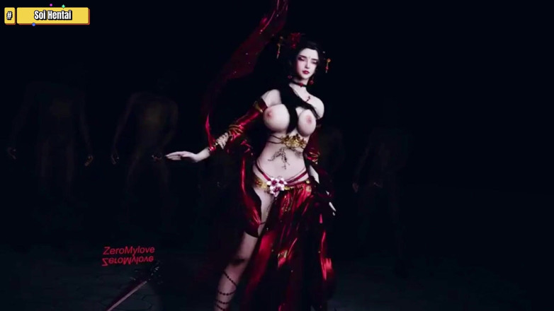 Soiyu Hentai: Medusa Queen बहकाना नृत्य और चुदाई - हेनतई 3डी बिना सेंसर v238