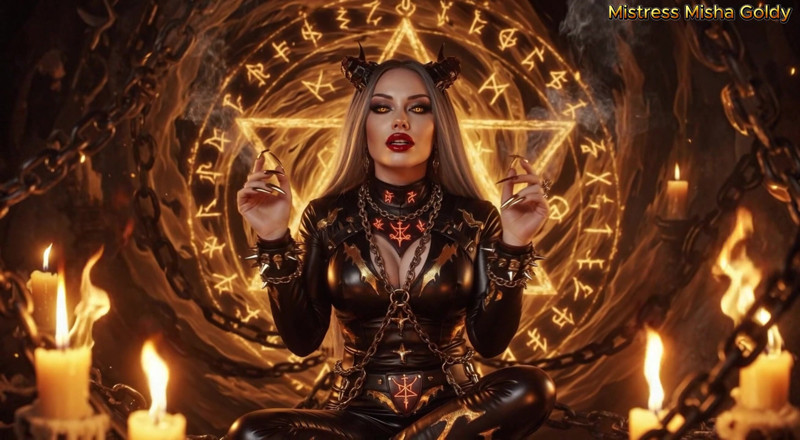 Goddess Misha Goldy: 내 말이 네 정신을 지옥으로 파낼 거야