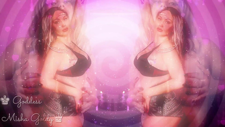 Goddess Misha Goldy: Smyslné okouzlující JOI šukání myslí! Ztrácíte se v mém smyslném trhaném...